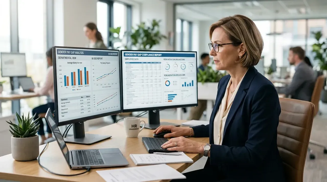Who has to report a gender pay gap in Ireland